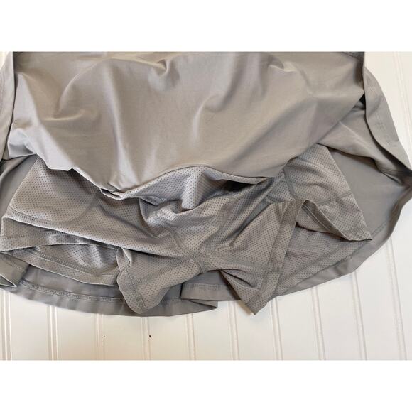NWT Santiny Activewear Skort Gray Fitness Tennis Pickleball Size Womens Small - Picture 4 of 5
